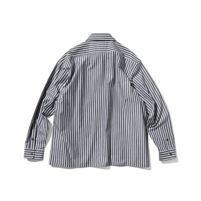 画像6: STRIPE ROSE SHIRT Black