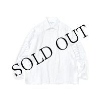 STRIPE ROSE SHIRT White