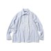 画像1: STRIPE ROSE SHIRT White (1)