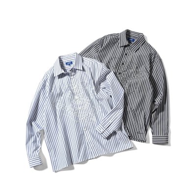 画像7: STRIPE ROSE SHIRT White