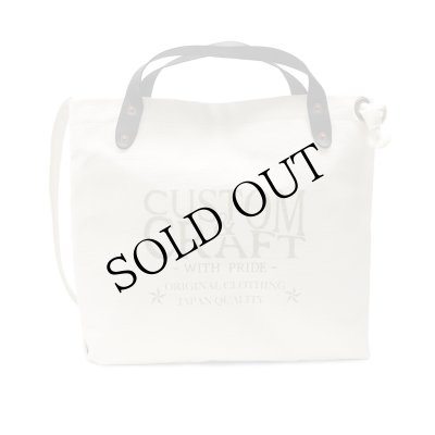 画像2: XTR AOMORI LIMITED / CANVAS SHOULDER TOTE BAG "MARK"