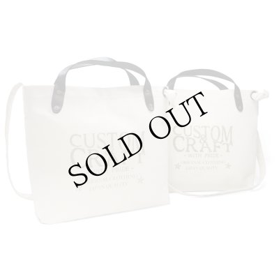 画像1: XTR AOMORI LIMITED / CANVAS SHOULDER TOTE BAG "MARK"
