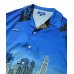 画像2: CITYSCAPE Allover Pattern Shirt Blue (2)
