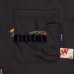 画像2: x RAW / Papers Open Collar Shirt Black (2)