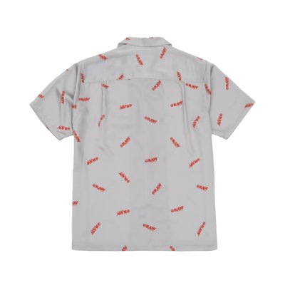 画像6: x RAW / Logo Open Collar Shirt Natural