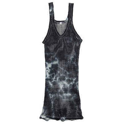 画像1: TIE DYE AMI SHIRT Black