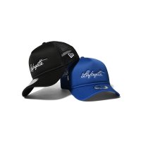 x NEWERA / SCRIPT LOGO 9FORTY Mesh Cap