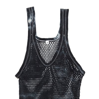 画像2: TIE DYE AMI SHIRT Black