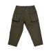 画像1: W-44 Herringbone Cargo Pants Olive (1)