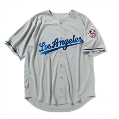 画像1: Base Ball Shirt Los Angels Dodgers