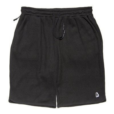 画像1: WAFFLE SHORTS Black