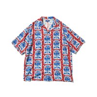 WEISER Allover Pattern Shirt Red