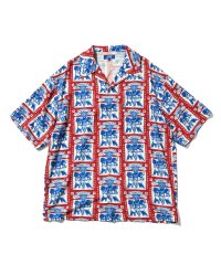 WEISER Allover Pattern Shirt Red