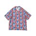 画像1: WEISER Allover Pattern Shirt Red (1)