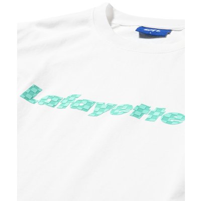 画像3: Lafayette Emboss Checker Logo Tee White