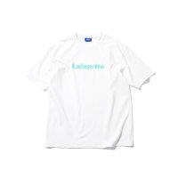 Lafayette Emboss Checker Logo Tee White