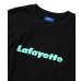 画像2: Lafayette Emboss Checker Logo Tee Black (2)