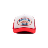 Ovel Logo Trucker Cap Red