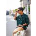 画像8: KB CATS OPEN COLLAR SHIRT Green