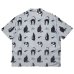 画像5: KB CATS OPEN COLLAR SHIRT Gray