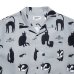 画像2: KB CATS OPEN COLLAR SHIRT Gray (2)