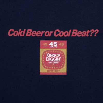 画像2: x KING OF DIGGIN’ / 45 RAPS SS tee Navy
