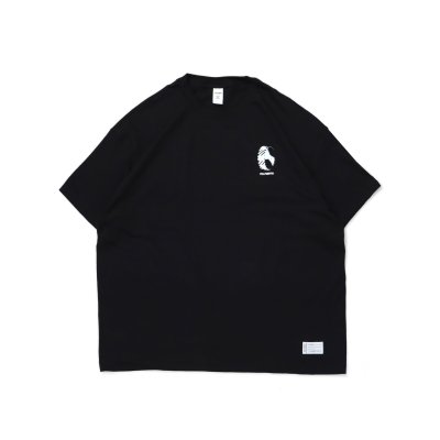 画像1: HELICAL Tee Black