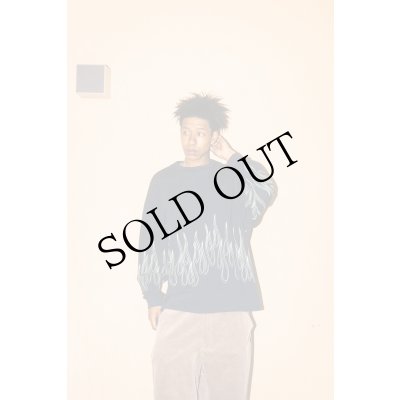 画像7: FLAMES LS Tee Black