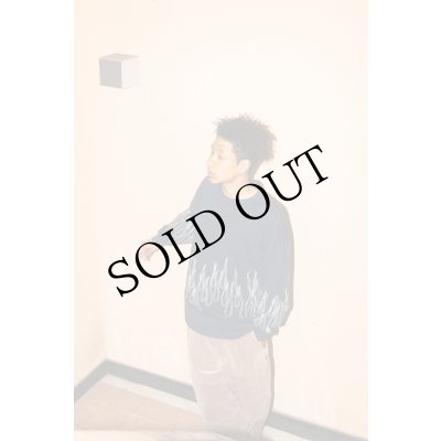 画像6: FLAMES LS Tee Black