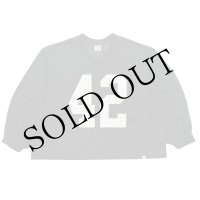 42 Mesh Football LS Shirts Black