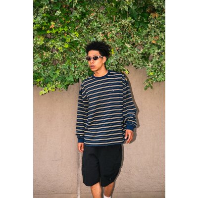 画像7: BORDER LS Tee Navy