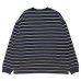 画像4: BORDER LS Tee Navy (4)