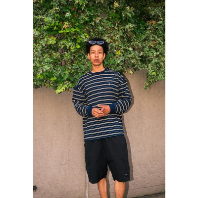 画像6: BORDER LS Tee Navy