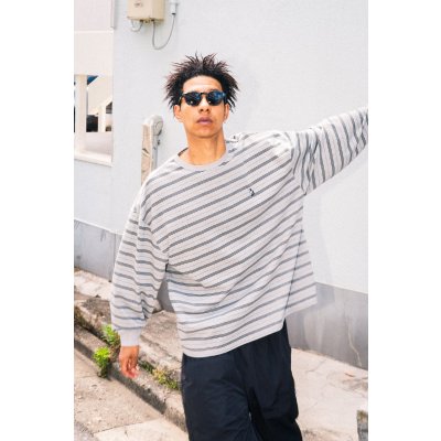 画像6: BORDER LS Tee Gray