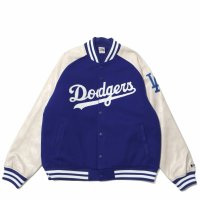 LOS ANGELS DODGERS Logo Melton Stadium Jacket