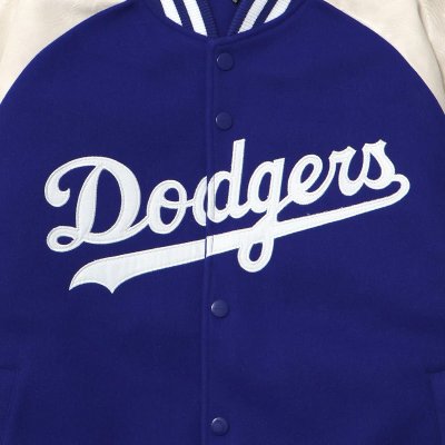 画像2: LOS ANGELS DODGERS Logo Melton Stadium Jacket