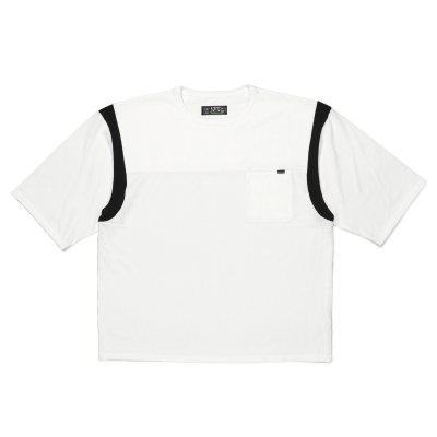 画像1: Mesh Switching FTBL Tee QS "NEWTON" White