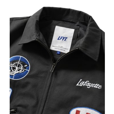 画像2: RACING PATCH WORK JACKET Black