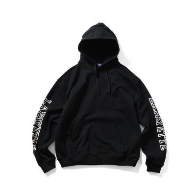 画像1: SLEEVE LINE HOODIE Black