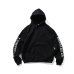 画像1: SLEEVE LINE HOODIE Black (1)