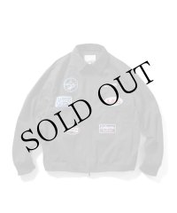 RACING PATCH WORK JACKET Black