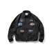 画像1: RACING PATCH WORK JACKET Black (1)