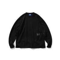 WAFFLE THERMAL L/S Tee Black