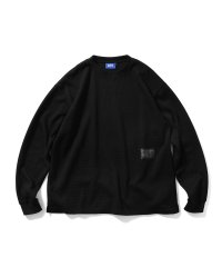 WAFFLE THERMAL L/S Tee Black