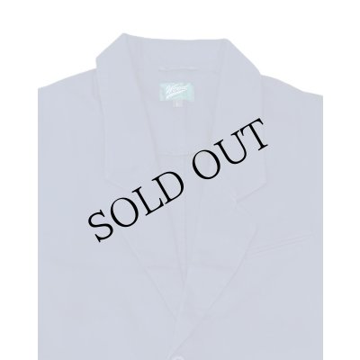 画像2: Herringbone 2BTN Wide Sleeve Jacket Navy