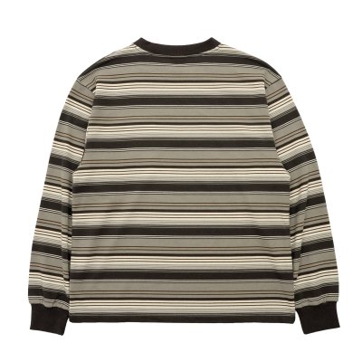 画像7:  French Terry Striped Tee Charcoal