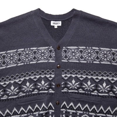 画像2: SMOKERS CARDIGAN Gray