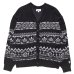 画像1: SMOKERS CARDIGAN Black (1)