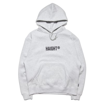 画像1: (R) LOGO HOODIE Ash