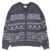 画像1: SMOKERS CARDIGAN Gray (1)
